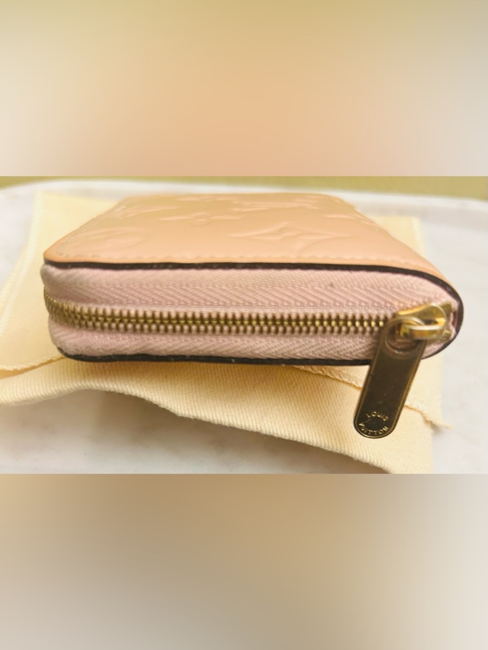 Louis Vuitton Vernis Zippy Coin Purse – Rose Ballerine Pink - Picture 6 of 7